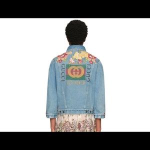 Gucci Floral Denim Jacket